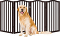 Indoor Pet Gate 4-Panel Folding Dog Gate for Stairs or Doorways