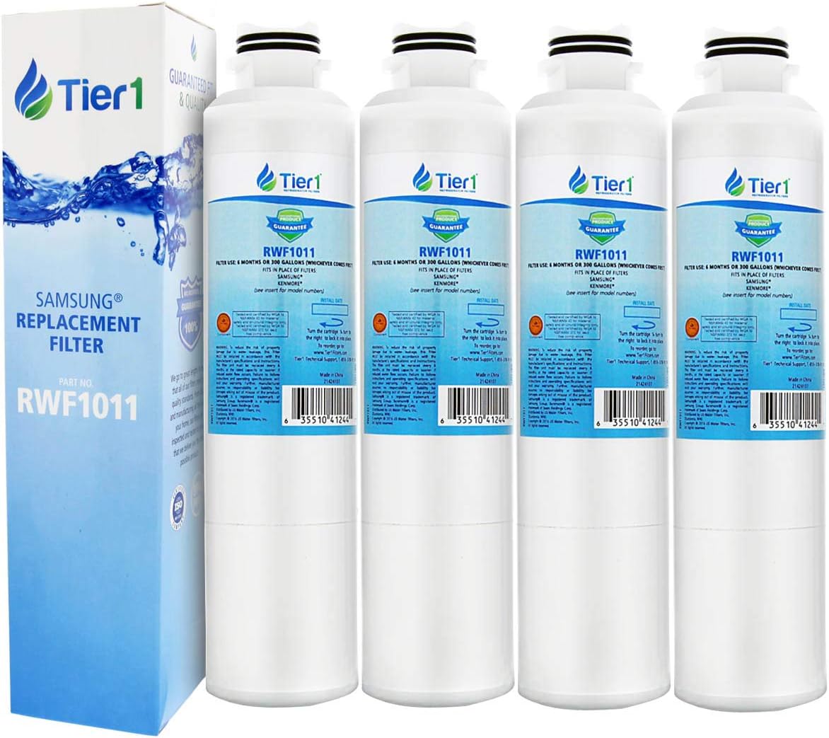 Tier1 DA29-00020B Water Filter 4-pk for Samsung Fridges