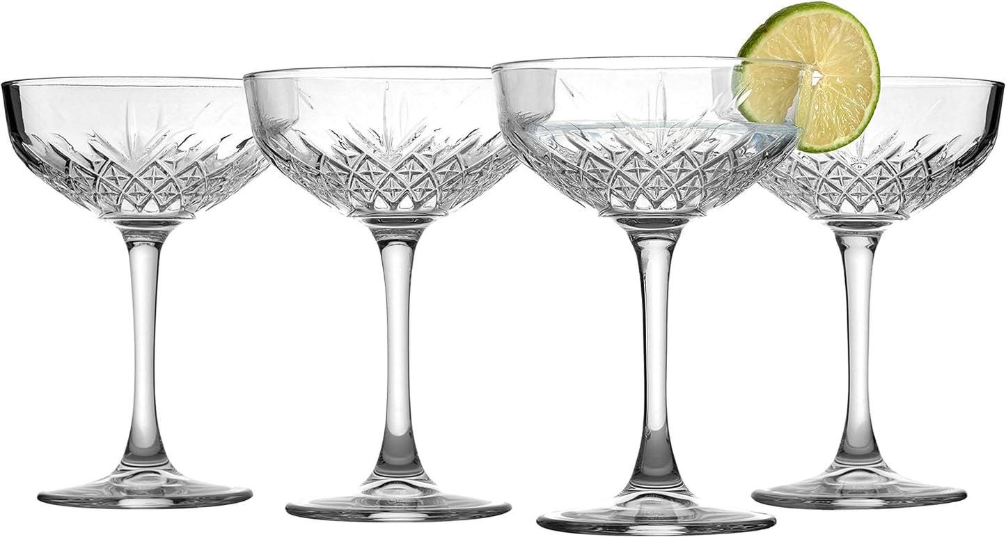 Timeless Crystal Cocktail Glasses Set - Pasabahce