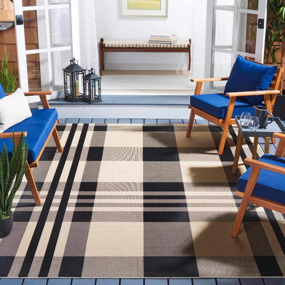 SAFAVIEH Courtyard Collection Area Rug - Stylish & Durable