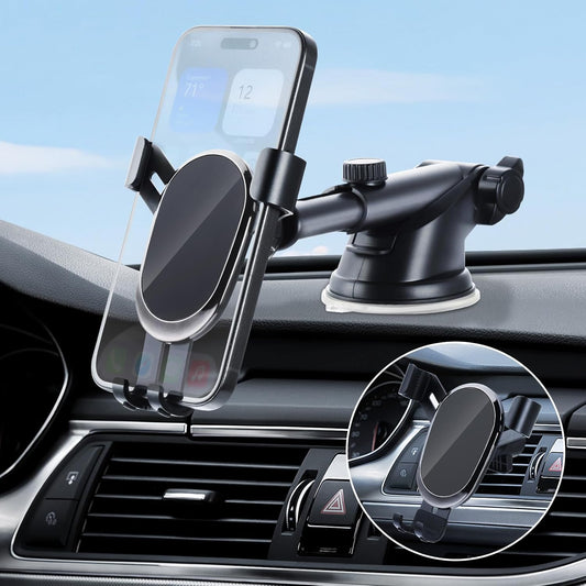 3-in-1 UTEBIT Car Phone Mount - Heavy Phone Friendly