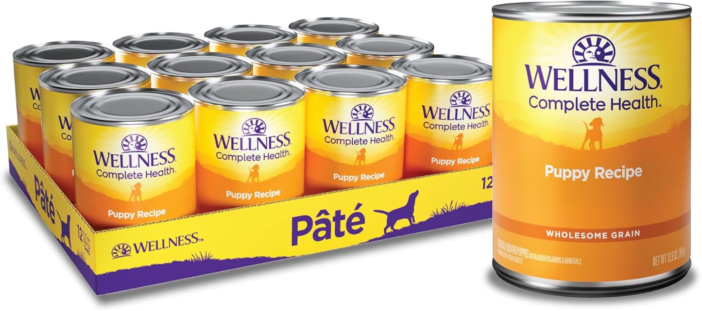 Wellness Complete Health Natural Wet Puppy Food with Chicken & Salmon