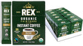 Rex Coffee Organic Fairtrade Decaf Instant Sticks - 300 Pack