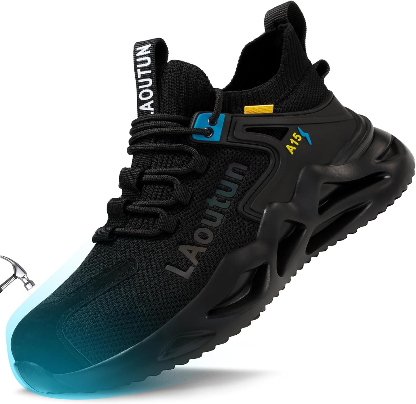 Steel Toe Shoes for Men Women Comfortable Lightweight Safety Sneakers