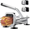 Heavy Duty French Fry Cutter with Stainless Steel Blades for Home