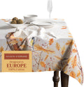 Table Cloth Rectangle 70 x 120 in Cotton Tablecloth - Oak Leaves