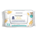 ATTITUDE Baby Wipes Enriched with Oatmeal - Gentle for Sensitive Skin