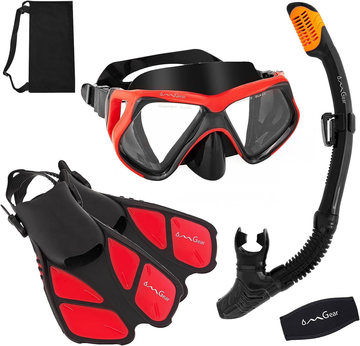 OMGear Snorkel Set: Premium Dive Gear Package