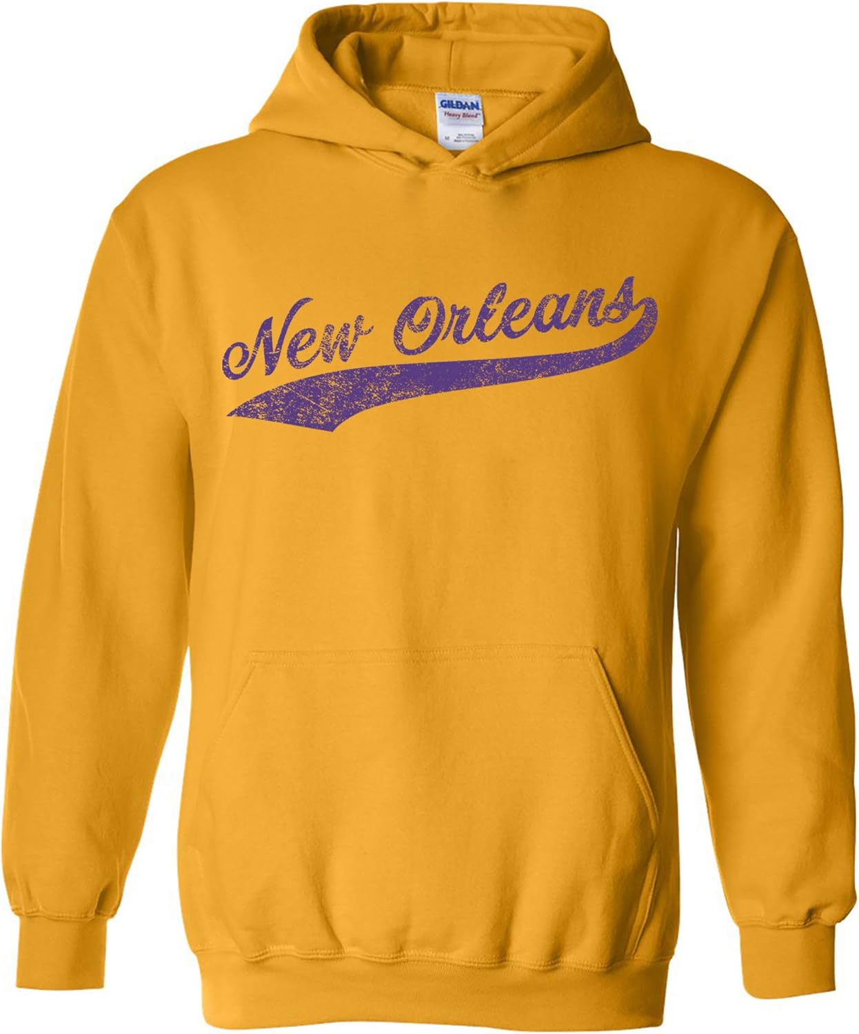 Hometown Baseball Script Hoodie - Perfect for New Orleans Fans