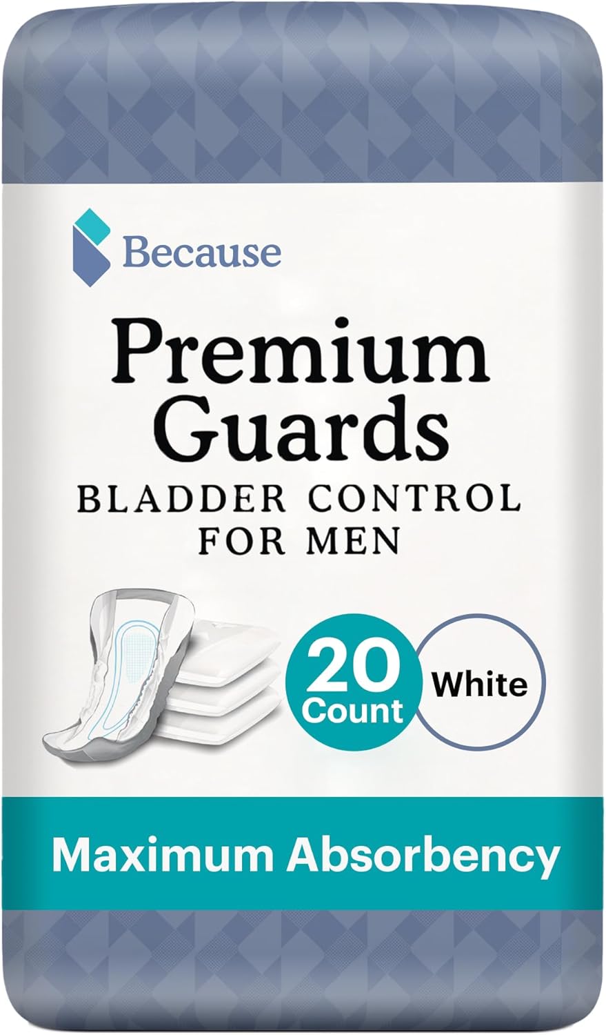 Ultimate Discretion: 20 Premium Men's Guards - Complete Absorbency