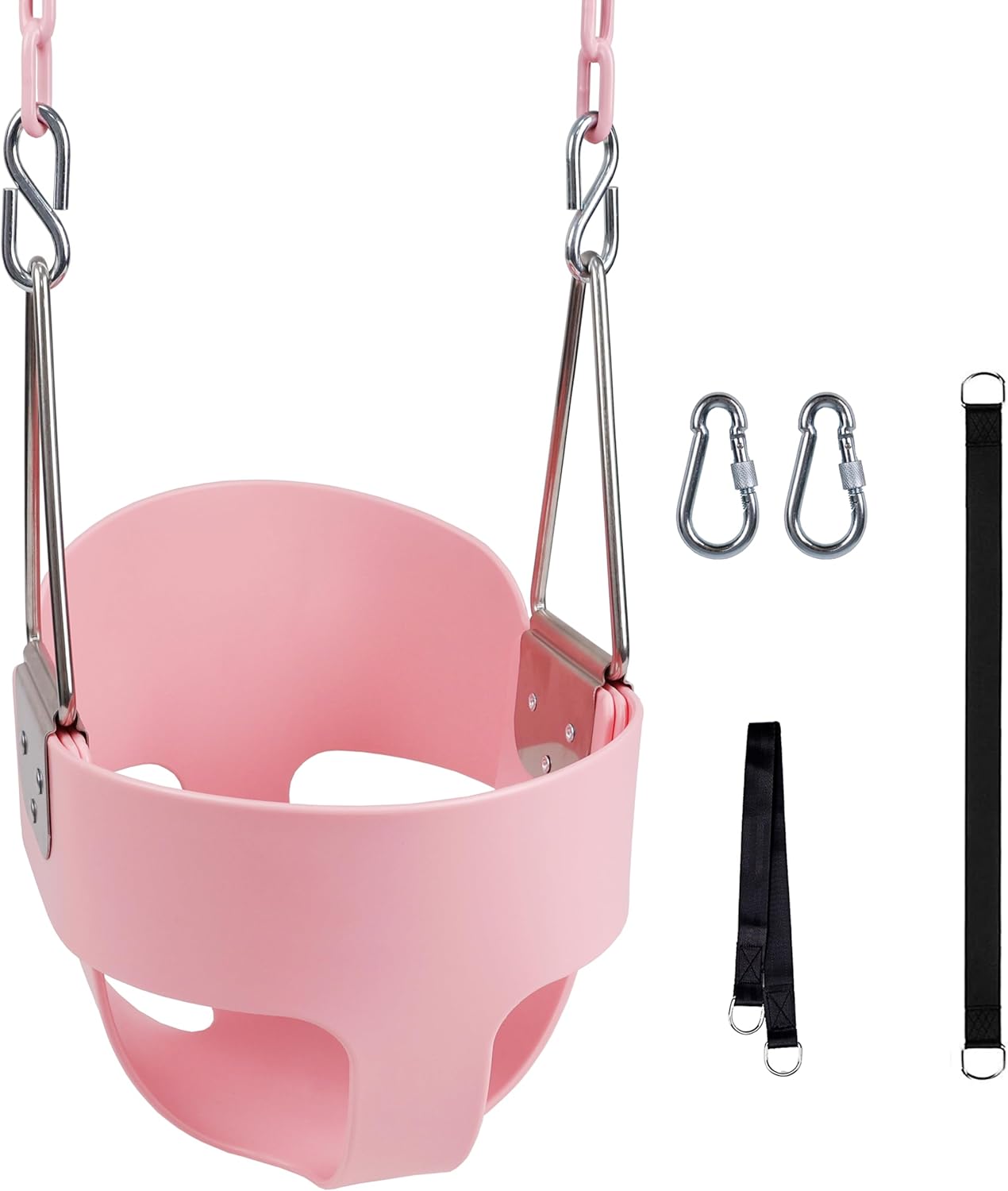 KINSPORY Toddler Swing with Heavy-Duty Chains for Outdoor Fun