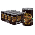 Amy's Organic Lentil Soup, Vegan Gluten Free 12-Pack - Hearty