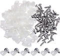 R-Type Cable Clip 50 Pack 1/4 in - Durable Nylon Cable Management