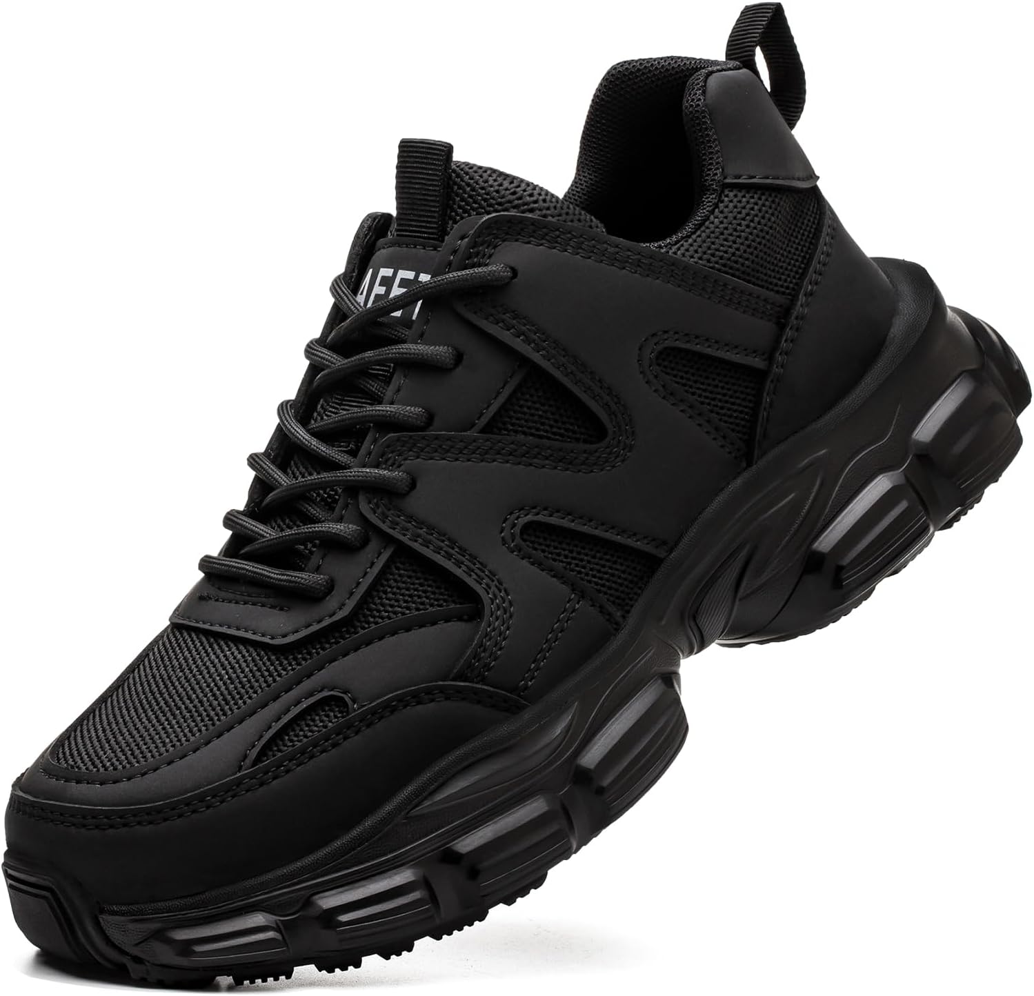 Steel Toe Shoes for Women Men Lightweight Non Slip Work Sneakers