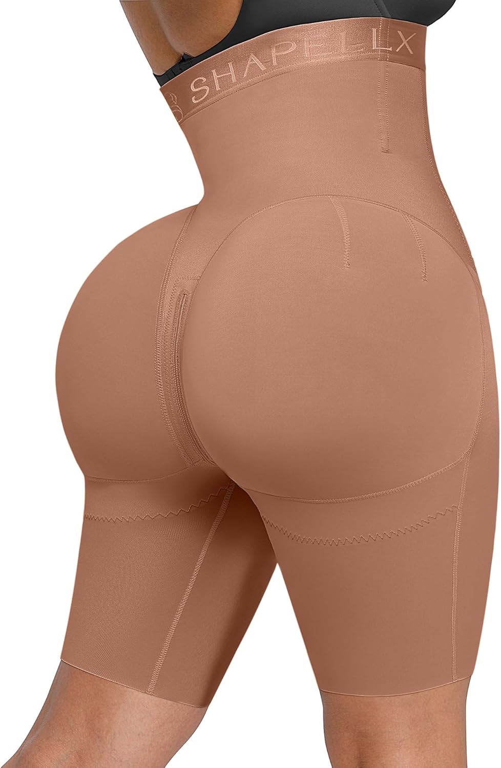 SHAPELLX Tummy Control High Waisted Body Shaper Shorts Review