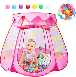 DISHIO Ball Pits with Balls - Fun Pop Up Tents for Kids