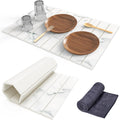 Stone Dish Drying Mat for Kitchen Counter - Fast Absorbent 24in x 16in