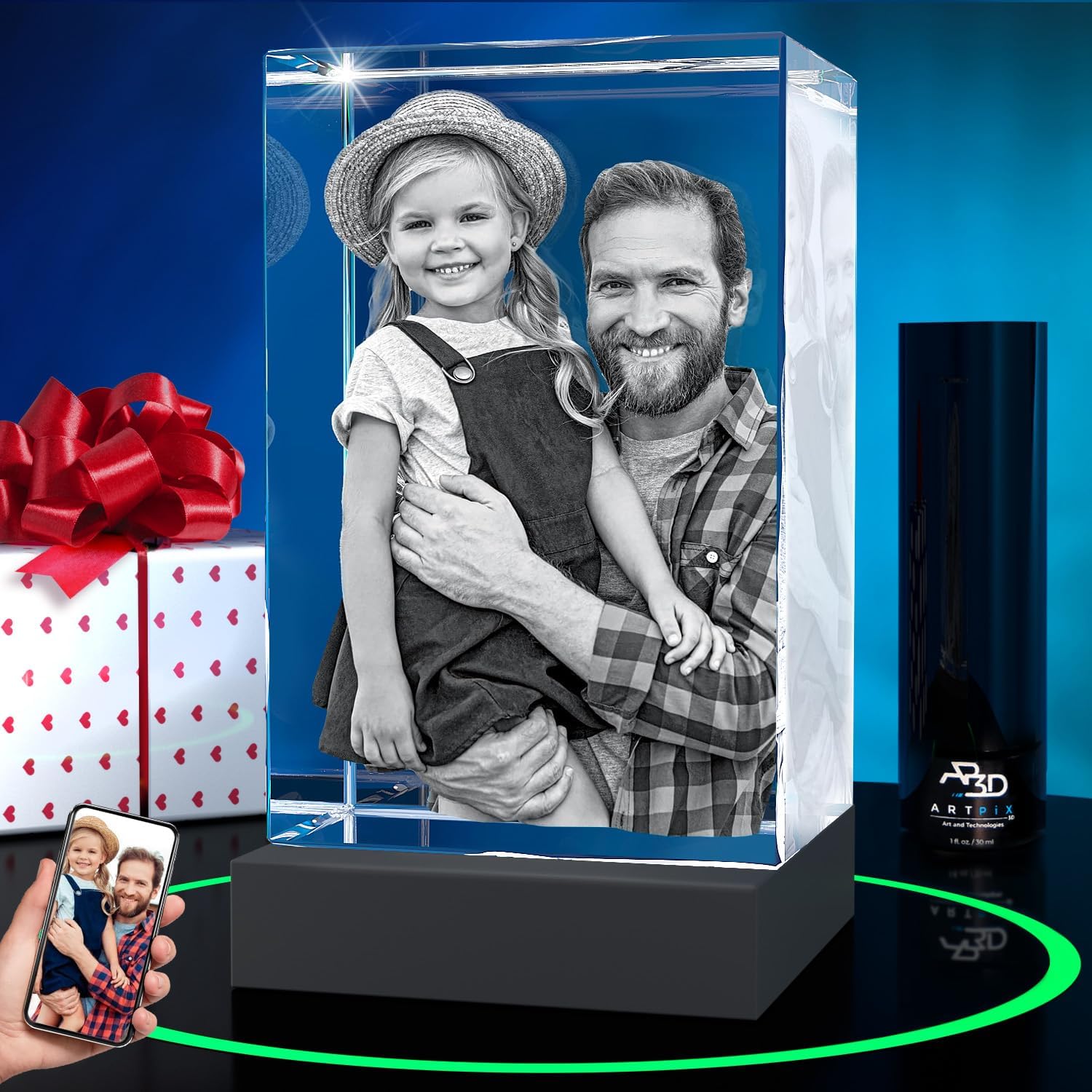 ArtPix 3D Premium Crystal Photo Gift for Any Occasion