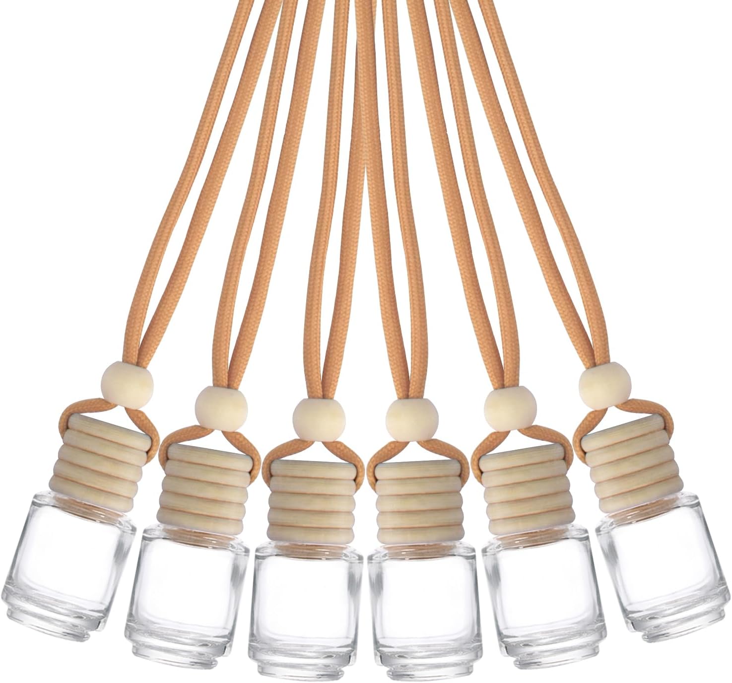 6-Piece Hanging Car Air Freshener Set - Refresh Your Drive!