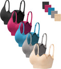 HBselect Women Maternity Bras 5 Pack Nursing Bras (Style 7YH1)