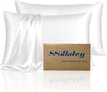 Mulberry Silk Pillow Cases 2 Pack Standard Size - Cooling