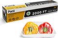 PAMI 24in x 2000ft Clear Plastic Cling Wrap - Bulk Food Wrap