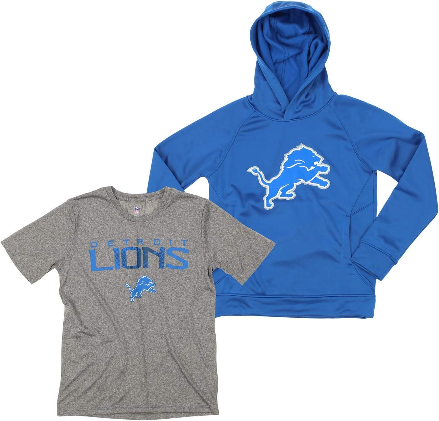 Outerstuff NFL Youth Boys Hoodie and Tee Combo Set for Fans