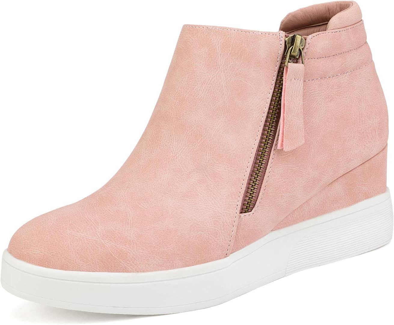 DREAM PAIRS Womens Platform Wedge Sneakers Ankle Booties Review