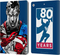 Superman DC Comics Collage Leather Wallet Case for iPad 10.2 - 360