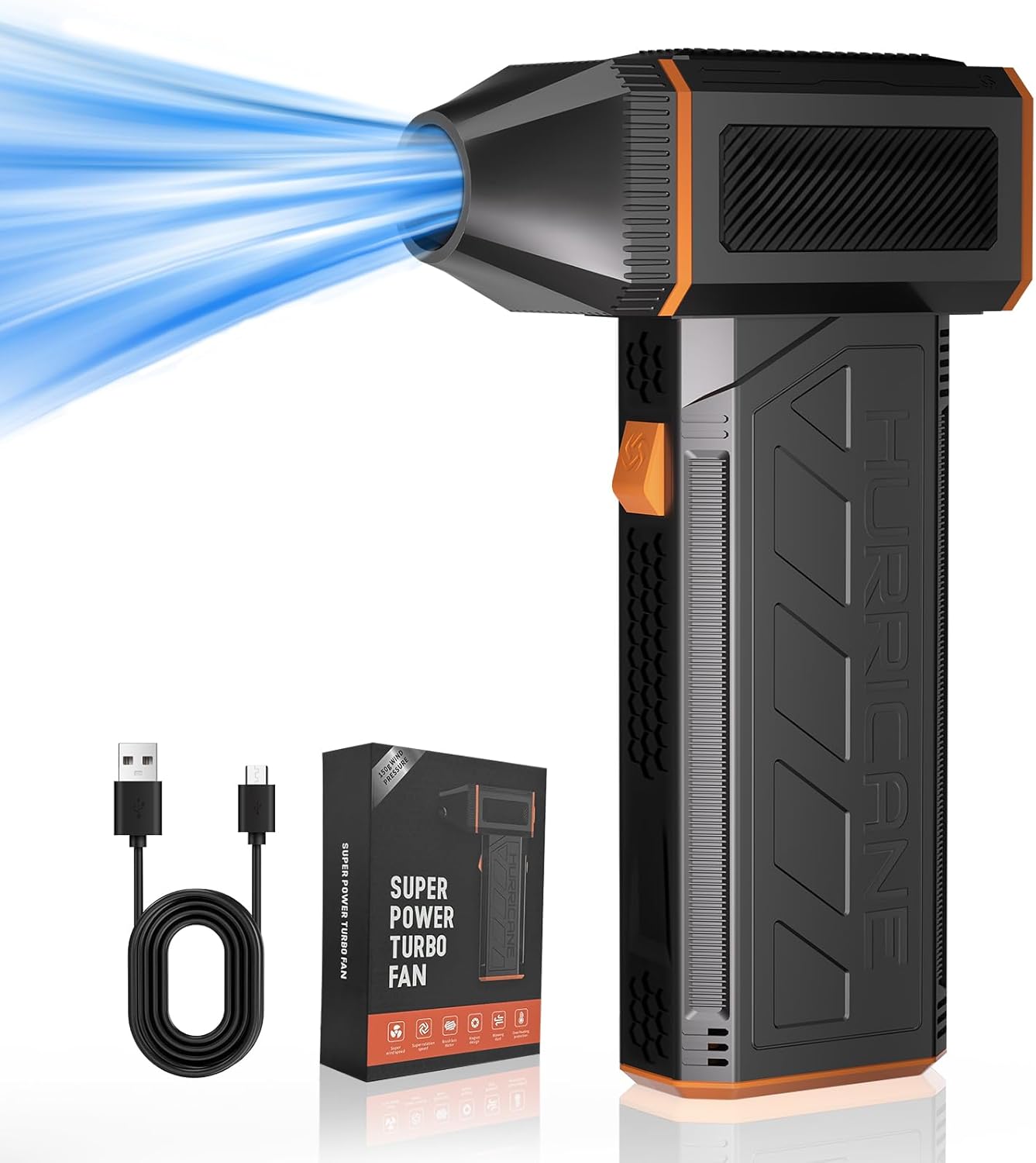 TerraPro Electric Air Duster: Powerful 130,000RPM Blower
