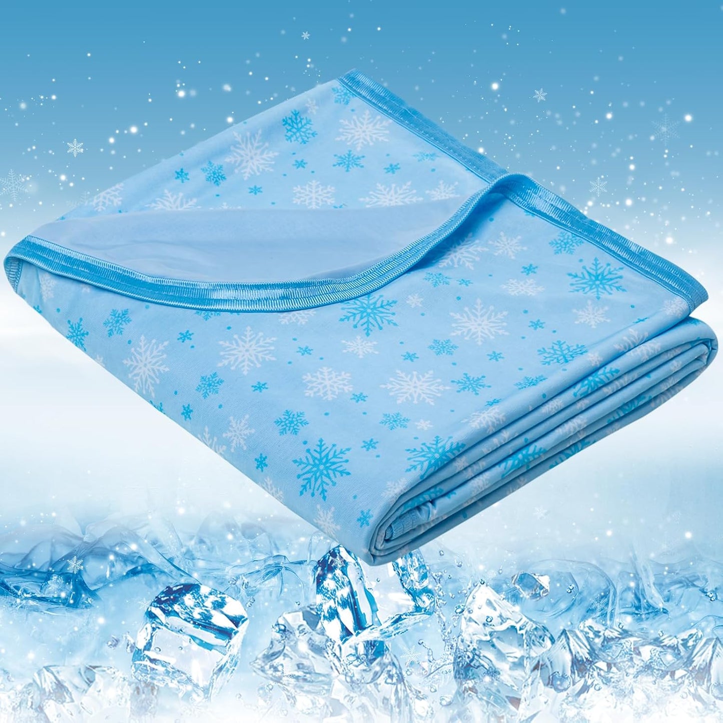 OIGAE Cooling Blanket for Hot Sleepers - Lightweight Summer Throw
