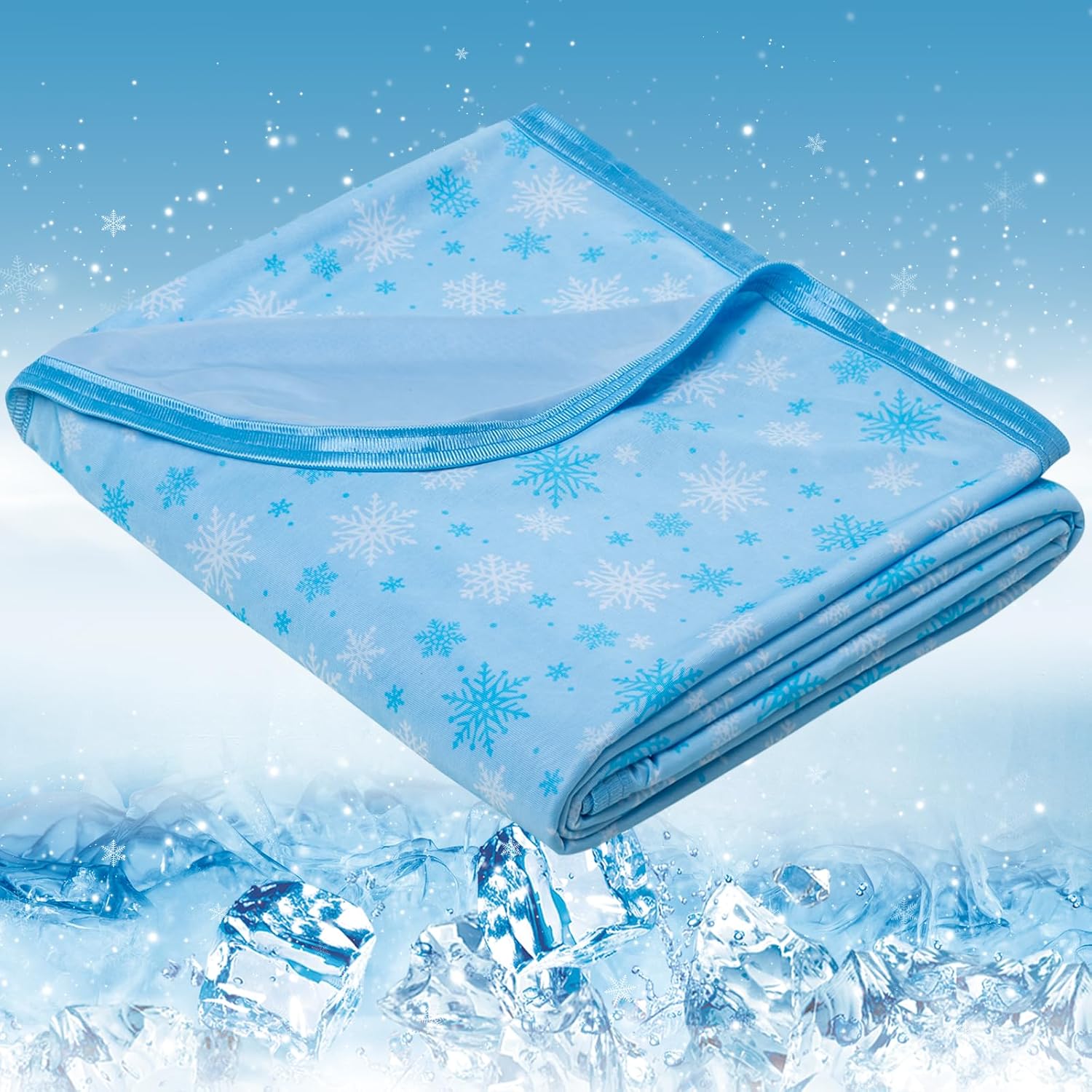 OIGAE Cooling Blanket for Hot Sleepers - Lightweight Summer Throw