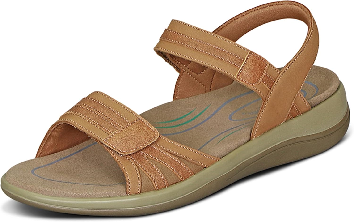 Orthopedic Leather Adjustable Paloma Sandals for Women Comfort
