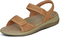 Orthopedic Leather Adjustable Paloma Sandals - Supportive Comfort