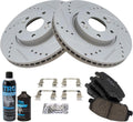 Front Ceramic Brake Pad & Rotor Kit for 2013-2016 Veloster