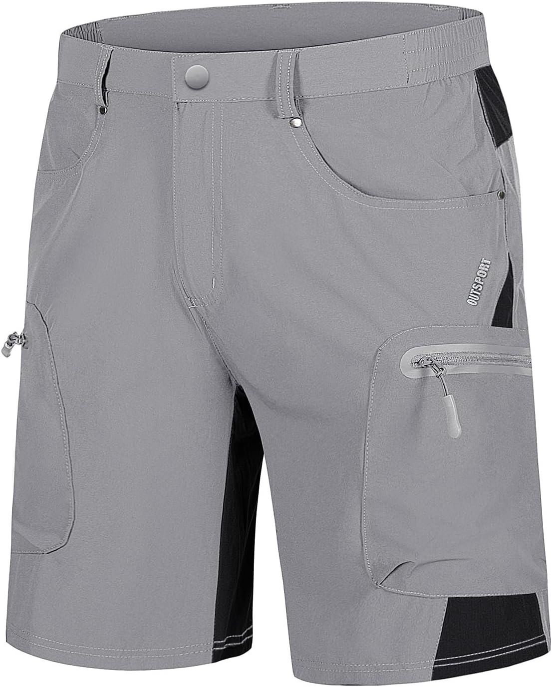 TACVASEN Men's Hiking Cargo Shorts 10in for Outdoor Activities