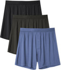 Ultra Soft Modal Underwear Mens Boxer Shorts Loose (Style FKJC)