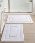 DEXI Non-Slip Washable 2-Piece Bathroom Rug Set for Soft Comfort