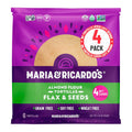 KETO Tortillas Almond Flax & Seeds - Low Carb, Grain Free Wraps