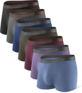Mens Trunks Underwear Bamboo Rayon Trunk - Soft Breathable Fit