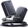 llano 2 Pack 1350mAh USB-C EN-EL25 Batteries - Fast Recharge Power