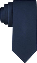 Calvin Klein Mens Navy Blue Solid and Pattern Neckties - Extra Long