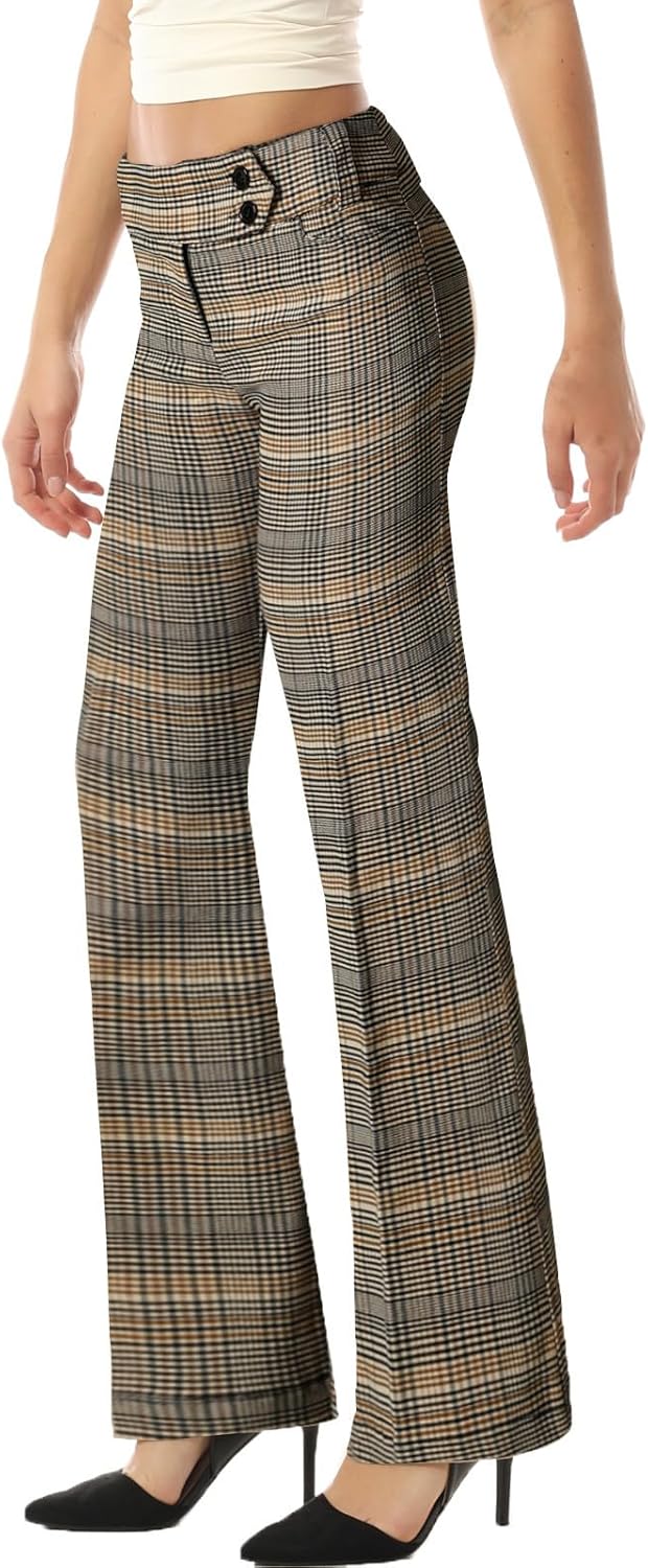MixMatchy Women's Ultra Stretch Lux Comfort Bootcut Dress Pants