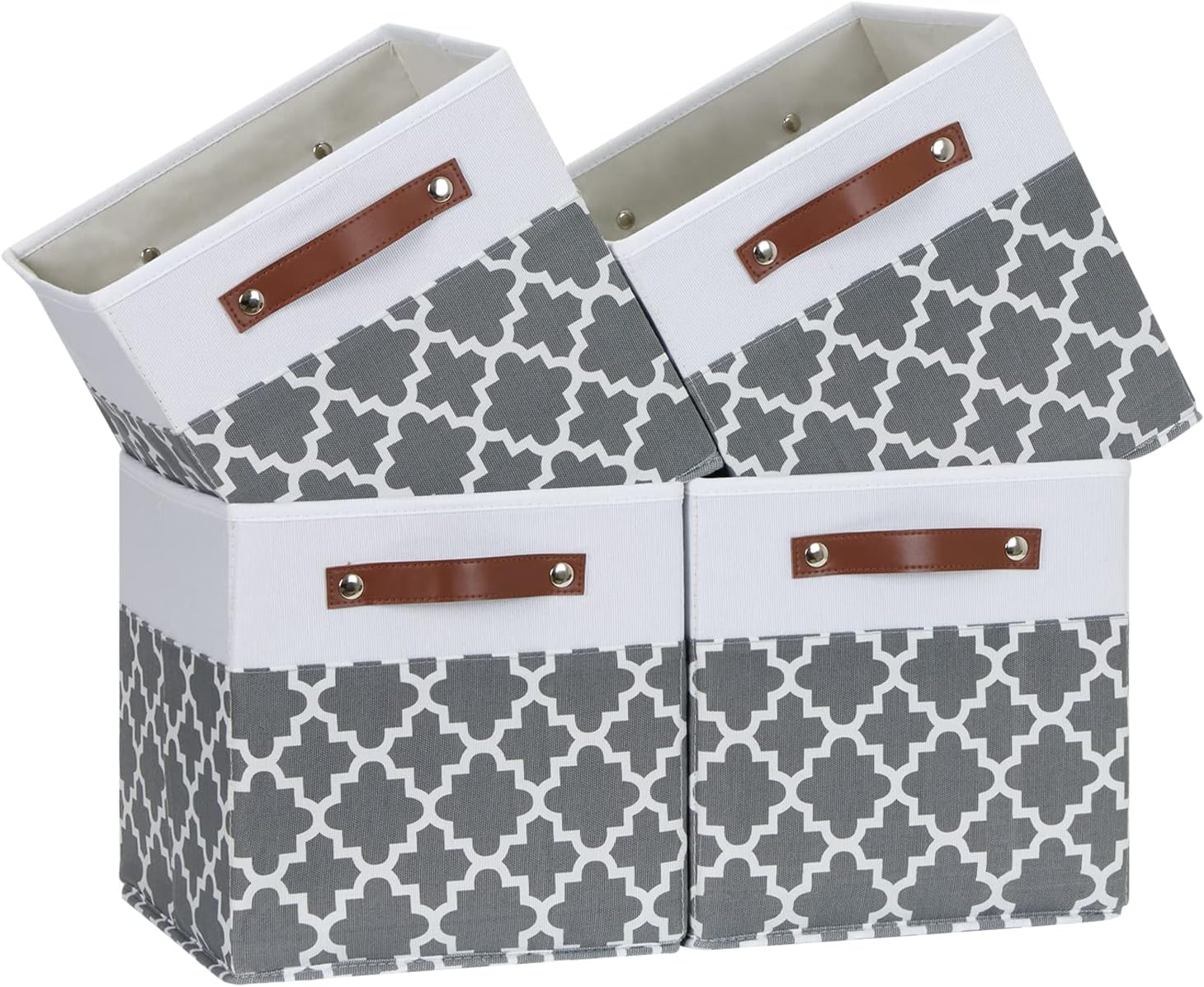 Temary 11x11x11 Cube Storage Bins for Home Organization Needs