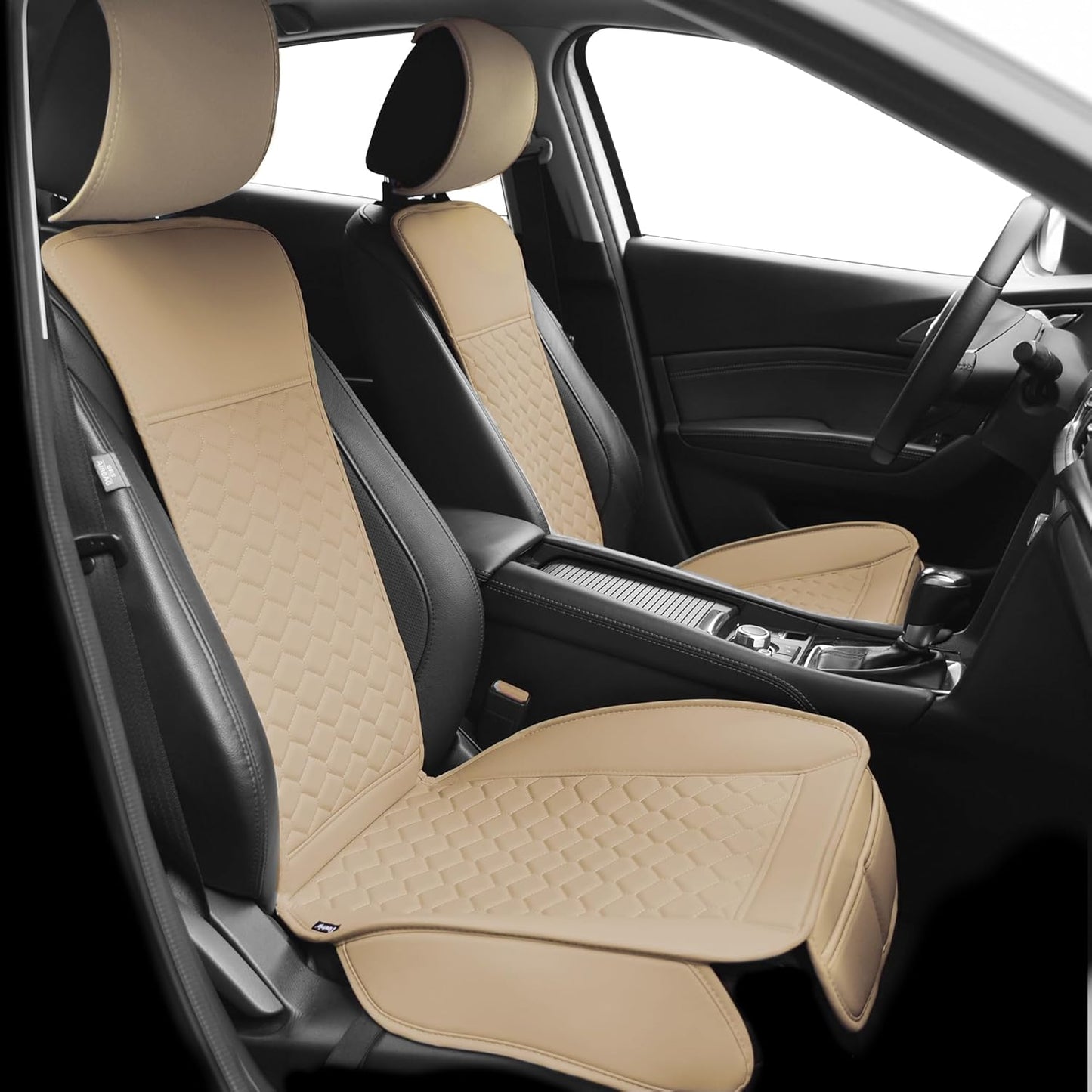 Elantrip Auto Car Seat Covers Leather Protector for Women