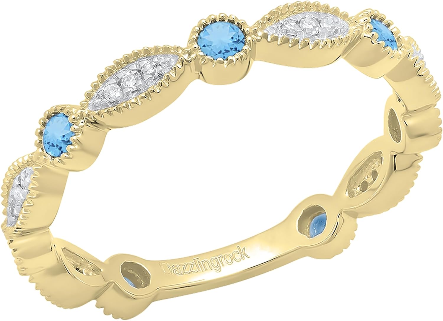 Dazzlingrock Collection Stackable Wedding Band Ring for Women