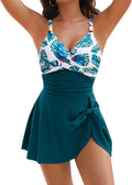 Blooming Jelly Womens One Piece Swimsuit Tummy Control Swim Dress nice