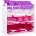 Humble Crew Kids Toy Storage Organizer with 12 Bins - Toddler-Friendly