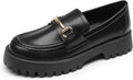 DREAM PAIRS Women's Platform Chunky Penny Loafers for Style
