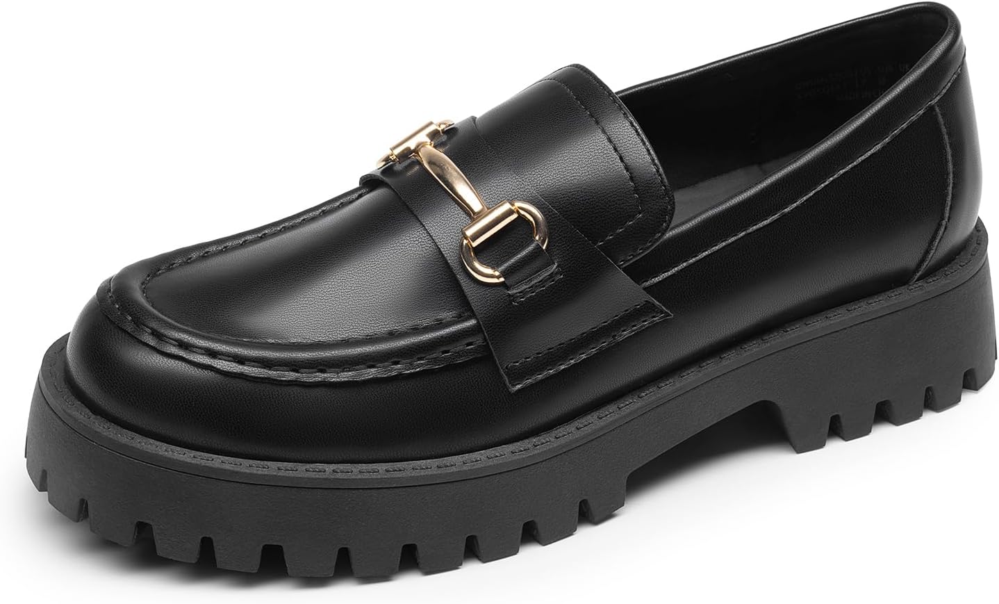 DREAM PAIRS Women's Platform Chunky Penny Loafers for Style